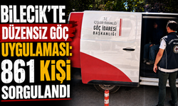 DÜZENSİZ GÖÇ UYGULAMASI: 861 KİŞİ SORGULANDI