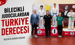 BİLECİKLİ JUDOCULARDAN TÜRKİYE DERECESİ