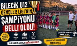 BİLECİK U12 GENÇLER LİGİ'NİN ŞAMPİYONU 4 EYLÜLSPOR OLDU