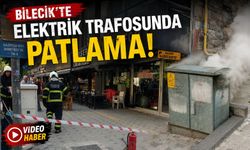 ELEKTRİK TRAFOSUNDA PATLAMA