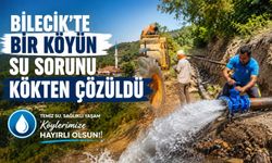 BİR KÖYÜN SU SORUNU ÇÖZÜLDÜ