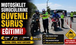MOTOSİKLET SÜRÜCÜLERİNE GÜVENLİ SÜRÜŞ EĞİTİMİ