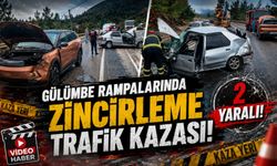 BİLECİK'TE ZİNCİRLEME KAZA: 2 YARALI