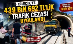 439 BİN 692 TL'LİK TRAFİK CEZASI UYGULANDI