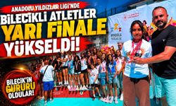 ANADOLU YILDIZLAR LİGİ'NDE BİLECİKLİ ATLETLER YARI FİNALE YÜKSELDİ