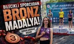 BİLECİKLİ SPORCUDAN BRONZ MADALYA