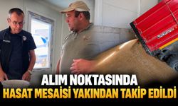 TMO ALIM NOKTASINDA HASAT MESAİSİ YAKINDAN TAKİP EDİLDİ