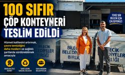 BİLECİK'E SON 1,5 YILDIR BİN 52 ADET ÇÖP KONTEYNERİ ALINDI
