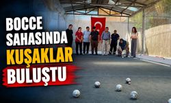 BOCCE SAHASINDA KUŞAKLAR BULUŞTU
