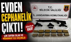 EVDEN CEPHANELİK ÇIKTI