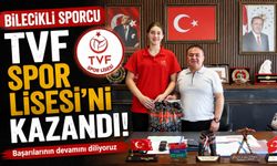 BİLECİKLİ SPORCU TVF SPOR LİSESİ'Nİ KAZANDI