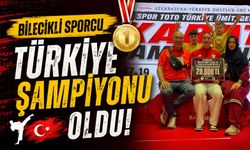 BİLECİKLİ SPORCU TÜRKİYE ŞAMPİYONU OLDU