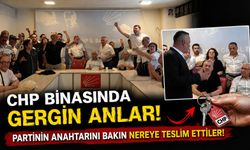 BİLECİK'TE CHP BİNASINDA GERGİN ANLAR