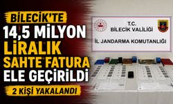 14,5 MİLYON LİRALIK SAHTE FATURA ELE GEÇİRİLDİ, 2 KİŞİ YAKALANDI