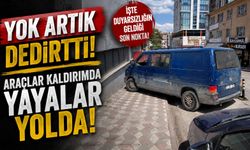 KALDIRIM ÜSTÜNE PARK EDEN ARAÇ YAYALARIN TEPKİLERİNE NEDEN OLUYOR