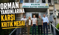 ORMAN YANGINLARINA KARŞI KRİTİK MESAİ