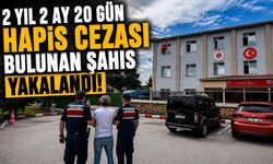 2 YIL 2 AY 20 GÜN HAPİS CEZASI BULUNAN ŞAHIS YAKALANDI