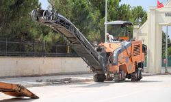 SICAK ASFALT ÇALIŞMASI BAŞLADI