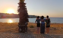 ÇEŞME KAMPINDA DOYASIYA EĞLENDİLER