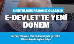 E- DEVLET'TE YENİ DÖNEM