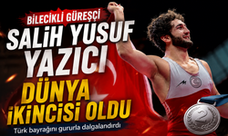 BİLECİKLİ GÜREŞÇİ DÜNYA İKİNCİSİ OLDU