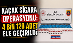 KAÇAK SİGARA OPERASYONU: 4 BİN 120 ADET ELE GEÇİRİLDİ