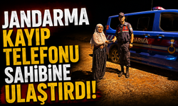 JANDARMA KAYIP TELEFONU SAHİBİNE ULAŞTIRDI