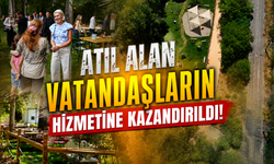 ATIL ALAN VATANDAŞLARIN HİZMETİNE KAZANDIRILDI