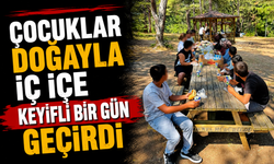 ÇOCUKLAR DOĞAYLA İÇ İÇE KEYİFLİ BİR GÜN GEÇİRDİ