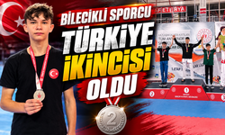 BİLECİKLİ SPORCU TÜRKİYE İKİNCİSİ OLDU