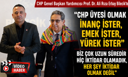 CHP GENEL BAŞKAN YARDIMCISI PROF. DR. ALİ RIZA ERBAY, BİLECİK'E GELDİ