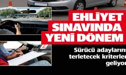 EHLİYET SINAVINDA YENİ DÖNEM: