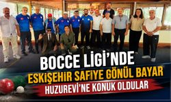 HUZUREVİ SAKİNLERİ BOCCE LİGİNDE ESKİŞEHİR DEPLASMANINA ÇIKTI