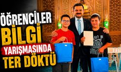 ÖĞRENCİLER DİNİ BİLGİ YARIŞMASINDA TER DÖKTÜ
