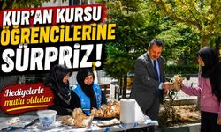 KUR'AN KURSU ÖĞRENCİLERİNE SÜRPRİZ