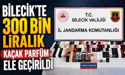 300 BİN LİRALIK KAÇAK PARFÜM ELE GEÇİRİLDİ