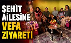 ŞEHİT AİLESİNE VEFA ZİYARETİ