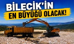 BİLECİK'İN EN BÜYÜK PARKINDA ÇALIŞMALAR DEVAM EDİYOR