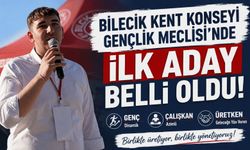 BİLECİK KENT KONSEYİ GENÇLİK MECLİSİ’NDE İLK ADAY BELLİ OLDU