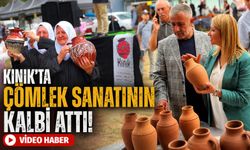 KINIK ULUSLARARASI ÇÖMLEK VE SANAT FESTİVALİ COŞKUYLA BAŞLADI