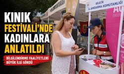 KINIK FESTİVALİ'NDE 500 KADINA KADES ANLATILDI