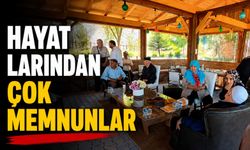 HUZUREVİ SAKİNLERİ LAVANTA BAHÇESİNDE DOĞAYLA BULUŞTU