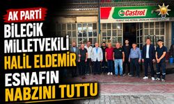 AK PARTİ HEYETİ SANAYİ ESNAFIYLA BİR ARAYA GELDİ