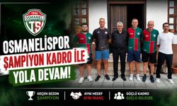 OSMANELİSPOR, ŞAMPİYON KADRO İLE YOLA DEVAM