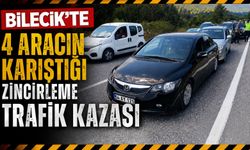 BİLECİK’TE ZİNCİRLEME TRAFİK KAZASI