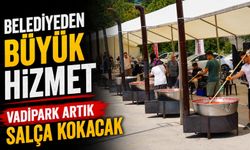 SALÇA YAPIMI İÇİN İLK ATEŞLER YAKILDI