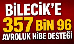 BİLECİK'E ERASMUS+ KAPSAMINDA 357 BİN 96 AVROLUK HİBE DESTEĞİ