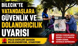 VATANDAŞLARA GÜVENLİK VE DOLANDIRICILIK UYARISI