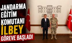 JANDARMA EĞİTİM KOMUTANI İLBEY'DEN VALİ SÖZER'E ZİYARET