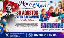 MOR MAVİ 30 AĞUSTOS MESAJI